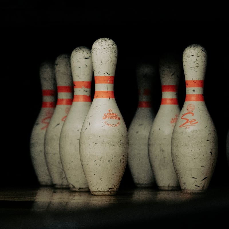 Plastic bottle bowling