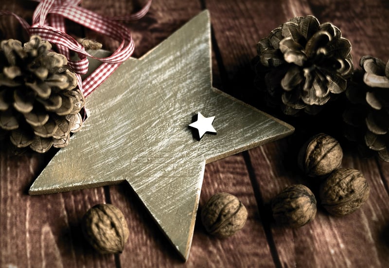 Mason Jar Lid Ornaments
